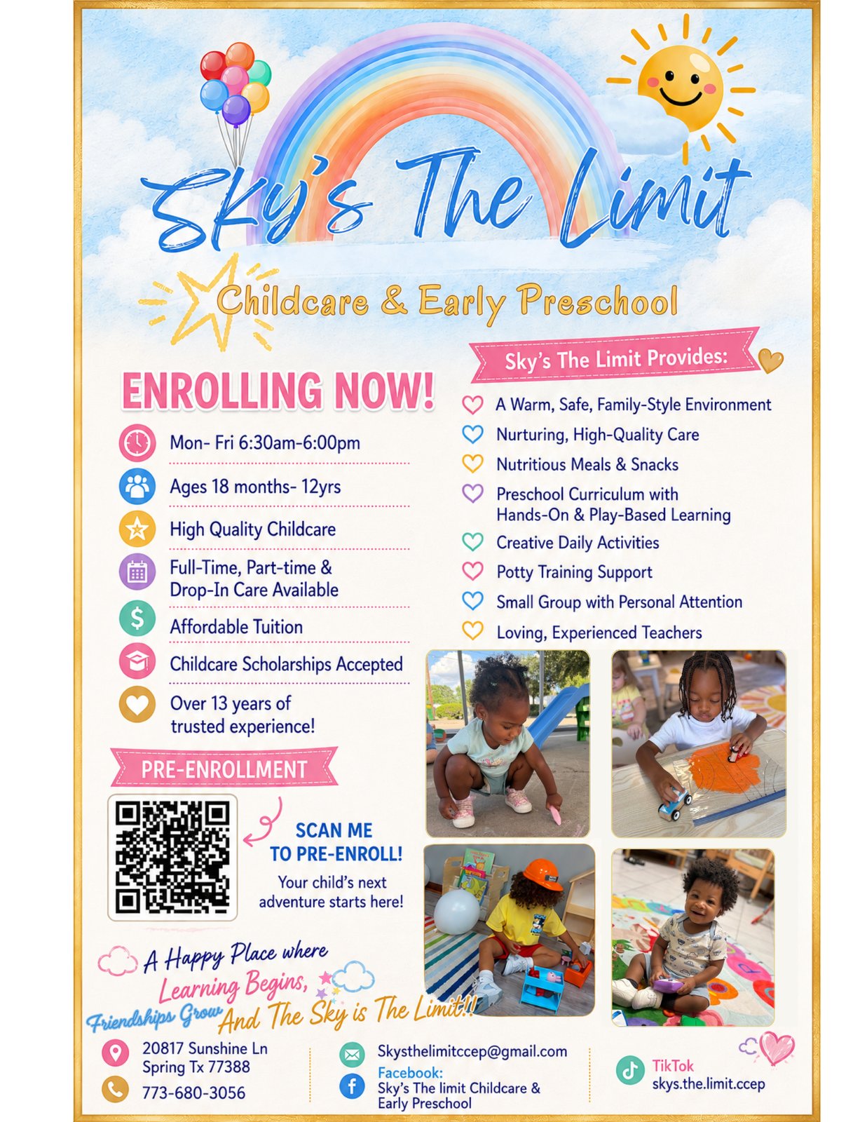 Photo of Sky'S The Limit Childcare And Early Preschool in Spring, TX (4 of 4)